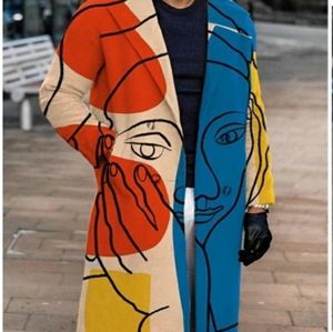 New Men's Designer trench coat